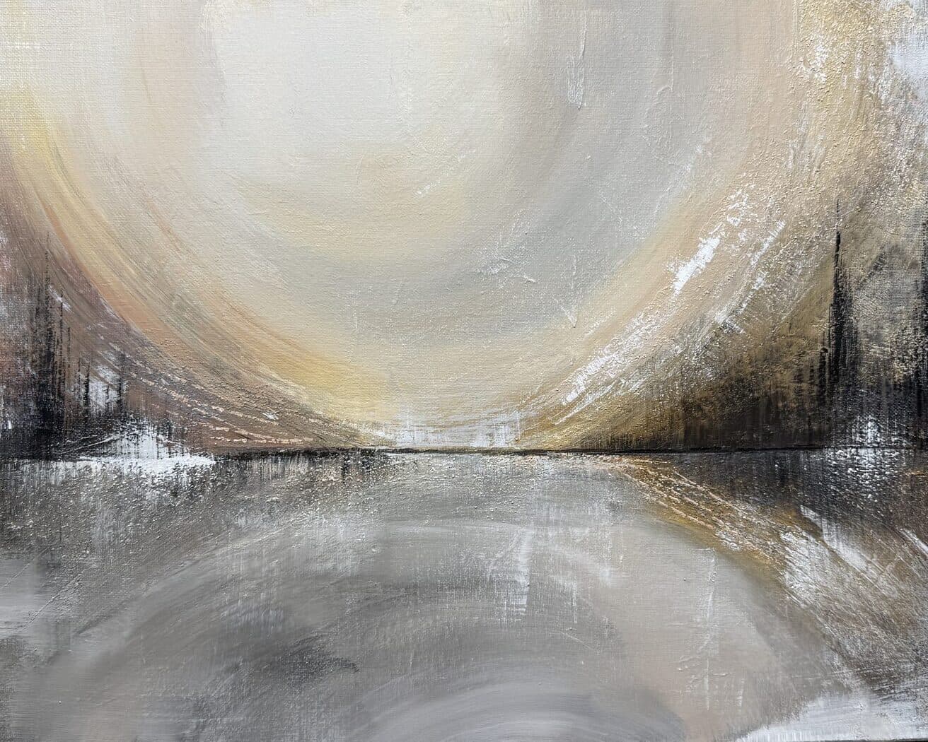 Surrender III, Gemälde von Elham Kamali