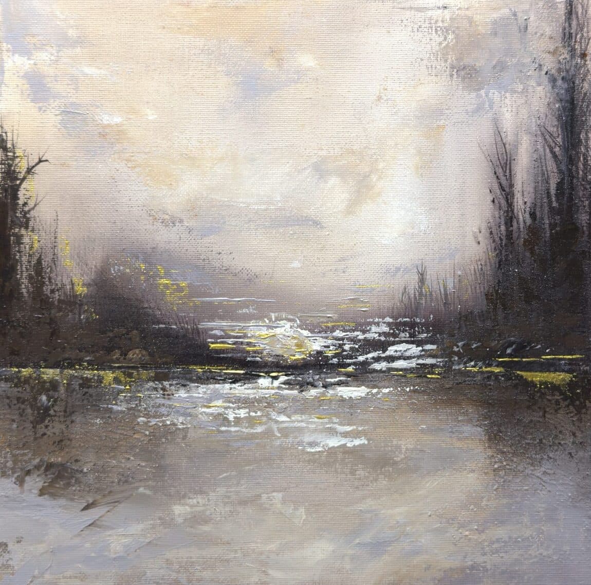 Surrender I, Gemälde von Elham Kamali