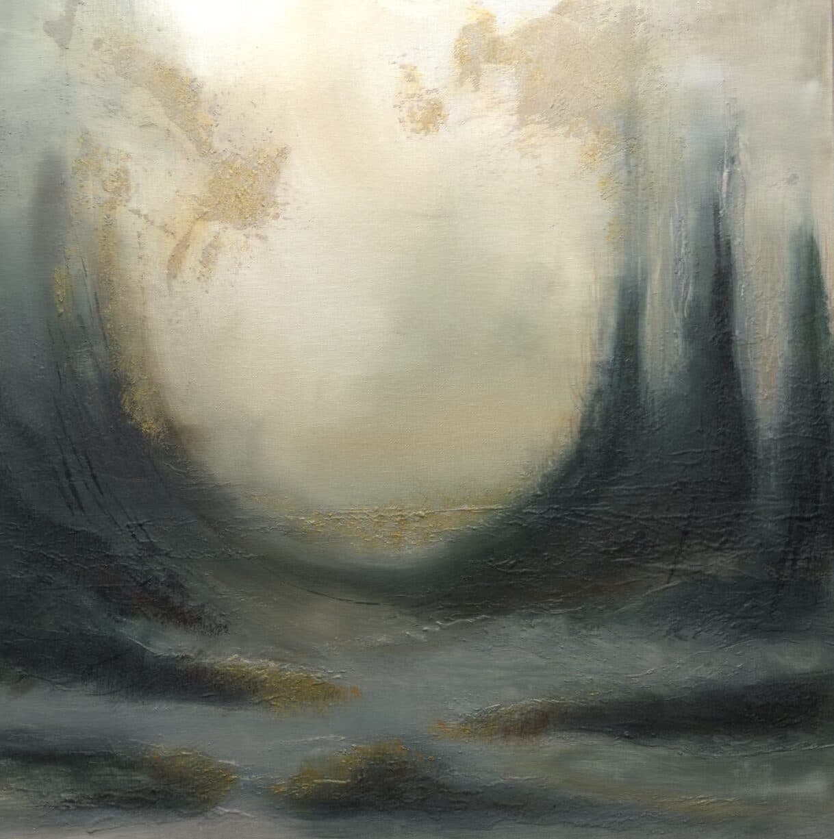 Surrender II, Gemälde von Elham Kamali