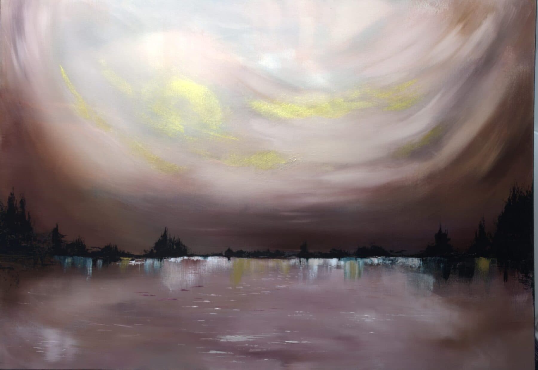 Surrender XVII, Gemälde von Elham Kamali