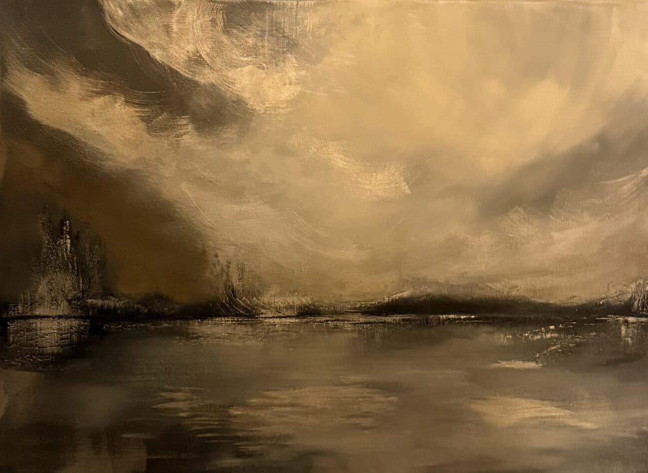 Surrender XVIII, Gemälde von Elham Kamali